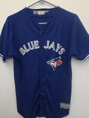 Toronto Blue Jays José Bautista #19 Youth XL Jersey MLB Baseball Kids Blue